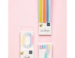 Kaarsjes Pastel 10cm -Feestartikelen Winkel kaarsjes pastel 10cm 5