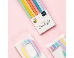 Kaarsjes Pastel 10cm -Feestartikelen Winkel kaarsjes pastel 10cm 6