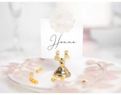 Kaarthouder Goud 4cm -Feestartikelen Winkel kaarthouder goud 4cm 2