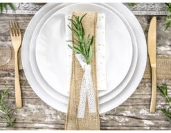 Kanten Lint 1,5m 3st -Feestartikelen Winkel kanten lint 15m 3st 5