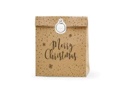 Kerst Uitdeelzakjes Merry Christmas 3st -Feestartikelen Winkel kerst uitdeelzakjes merry christmas 3st 2