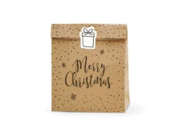 Kerst Uitdeelzakjes Merry Christmas 3st -Feestartikelen Winkel kerst uitdeelzakjes merry christmas 3st 3