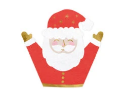 Kerstman Servetten 16cm 20st