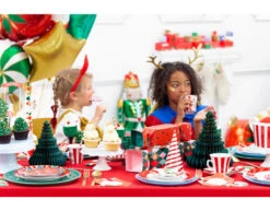 Kerstman Servetten 16cm 20st -Feestartikelen Winkel kerstman servetten 16cm 20st 3