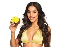 Kokosnoot Beker Hawaii Plastic 10cm -Feestartikelen Winkel kokosnoot beker hawaii plastic 10cm 2