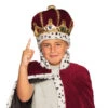 Koningskroon Kind 25cm -Feestartikelen Winkel koningskroon kind 25cm