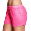 Korte Broek Pailletten Neonroze M -Feestartikelen Winkel korte broek pailletten neonroze m
