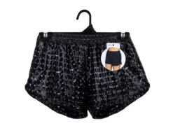 Korte Broek Zwart M-L -Feestartikelen Winkel korte broek zwart m l 2