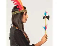 Kostuum Set Indiaan 2 Delig -Feestartikelen Winkel kostuum set indiaan 2 delig 5