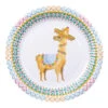Lama Borden Versiering 23cm 6st -Feestartikelen Winkel lama borden versiering 23cm 6st