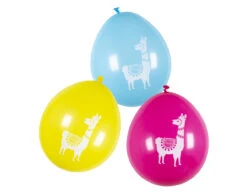 Lama Latex Ballonnen 25cm 6st