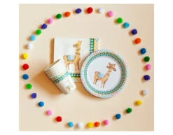 Lama Servetten 33cm 12st -Feestartikelen Winkel lama servetten 33cm 12st 3