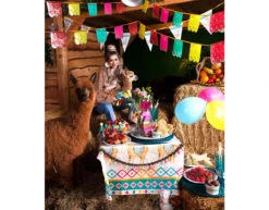 Lama Tafelkleed Versiering 1,8m -Feestartikelen Winkel lama tafelkleed versiering 18m 2