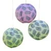 Lampion Bladeren 25cm 3st -Feestartikelen Winkel lampion bladeren 25cm 3st