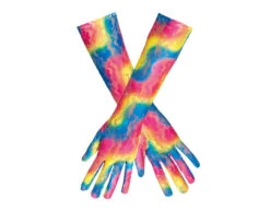 Lange Handschoenen Kant Gekleurd -Feestartikelen Winkel lange handschoenen kant gekleurd 1