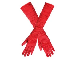 Lange Handschoenen Rood -Feestartikelen Winkel lange handschoenen rood 1