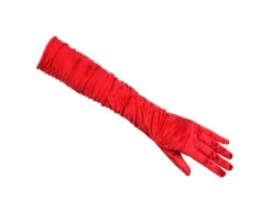 Lange Handschoenen Rood -Feestartikelen Winkel lange handschoenen rood 2