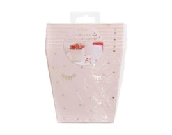 Late Night Snack Bar Kit With White Chalkboard, Pink Chalk And Gold Foiled Snack Boxes -Feestartikelen Winkel late night snack bar kit with white chalkboard pin 3