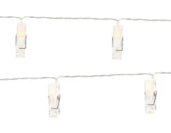 Led Lampjes Knijper 1,4m -Feestartikelen Winkel led lampjes knijper 14m 4