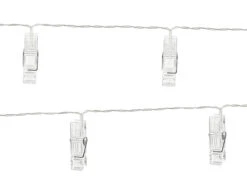 Led Lampjes Knijper 1,4m -Feestartikelen Winkel led lampjes knijper 14m 5