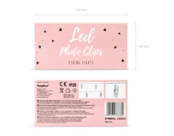 Led Lampjes Knijper 1,4m -Feestartikelen Winkel led lampjes knijper 14m 7