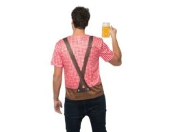 Lederhose T-Shirt Heren -Feestartikelen Winkel lederhose t shirt heren 1