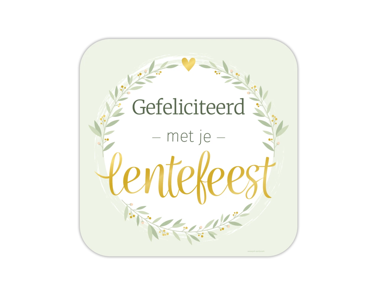 Lentefeest Deurbord 50cm 3 Lentefeest Deurbord 50cm