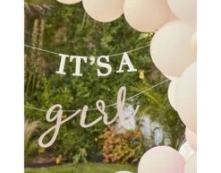 Letterslinger It'S A Girl 50cm -Feestartikelen Winkel letterslinger its a girl 50cm 2