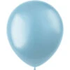 Lichtblauwe Ballonnen Metallic Sky Blue 33cm 100st