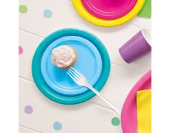 Lichtblauwe Borden 18cm 20st -Feestartikelen Winkel lichtblauwe borden 18cm 20st 1