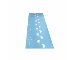 Lichtblauwe Loper Voetje 50cm 2,5m