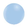 Lichtblauwe Reuze Ballon Pastel 60cm -Feestartikelen Winkel lichtblauwe reuze ballon pastel 60cm