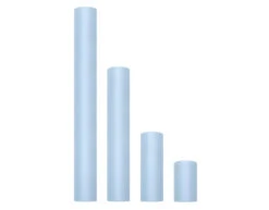 Lichtblauwe Tule Rol 15cm 9m -Feestartikelen Winkel lichtblauwe tule rol 15cm 9m 2