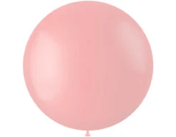 Lichtroze Ballon Powder Pink 80cm
