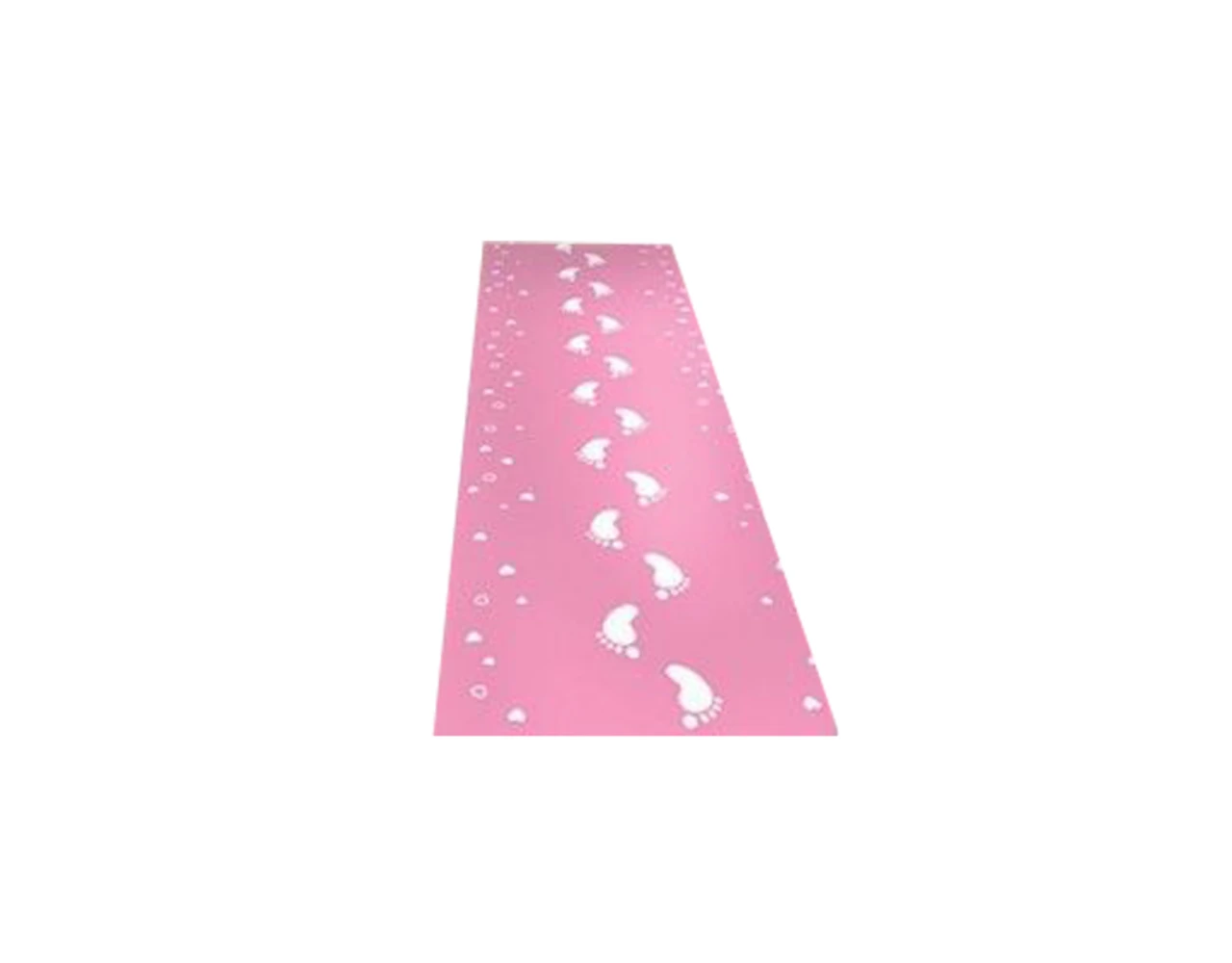 Lichtroze Loper Voetje 50cm 2,5m 3 Lichtroze Loper Voetje 50cm 2,5m