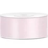 Lichtroze Satijn Lint 25mm 25m -Feestartikelen Winkel lichtroze satijn lint 25mm 25m