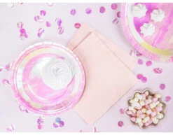 Lichtroze Servetten 30cm 20st -Feestartikelen Winkel lichtroze servetten 30cm 20st 3