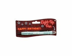 Light Up Pen Happy Birthday 15cm -Feestartikelen Winkel light up pen happy birthday 15cm 1