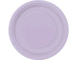Lila Borden Rond 23cm 16st