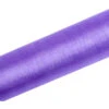 Lila Organza Stof 16cm 9m -Feestartikelen Winkel lila organza stof 16cm 9m