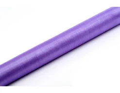 Lila Organza Stof 36cm 9m