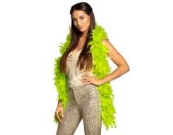 Lime Groene Boa 1,8m -Feestartikelen Winkel lime groene boa 18m 1