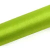 Lime Groene Organza Stof 16cm 9m -Feestartikelen Winkel lime groene organza stof 16cm 9m