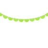 Lime Groene Slingers Crepe Franje Rond 3m -Feestartikelen Winkel lime groene slingers crepe franje rond 3m