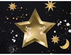 Little Star Star Borden Goud 27cm 6st -Feestartikelen Winkel little star star borden goud 27cm 6st 8