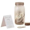 Memory Jar Baby In Bloom With 50 Customizable Wooden Tokens -Feestartikelen Winkel memory jar baby in bloom with 50 customizable wood