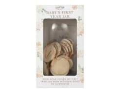 Memory Jar Baby In Bloom With 50 Customizable Wooden Tokens 7 Memory Jar Baby In Bloom With 50 Customizable Wooden Tokens -Feestartikelen Winkel memory jar baby in bloom with 50 customizable wood 2