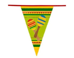 Mexicaanse Slingers Fiesta 6m -Feestartikelen Winkel mexicaanse slingers fiesta 6m 2