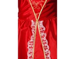 Middeleeuwse Jurk Rood -Feestartikelen Winkel middeleeuwse jurk rood 4