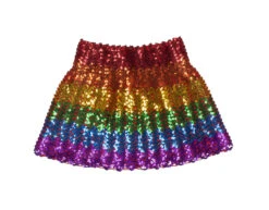 Minirokje Pailletten Meerkleurig M -Feestartikelen Winkel minirokje pailletten meerkleurig m 2